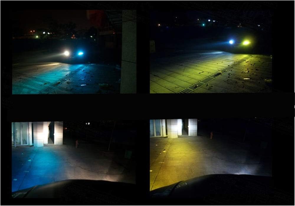 12 by 48 Inches Self Adhesive Headlight, Tail Lights, Fog Lights Tint Vinyl Film with Knife and Hand Tool (Dark Blue)