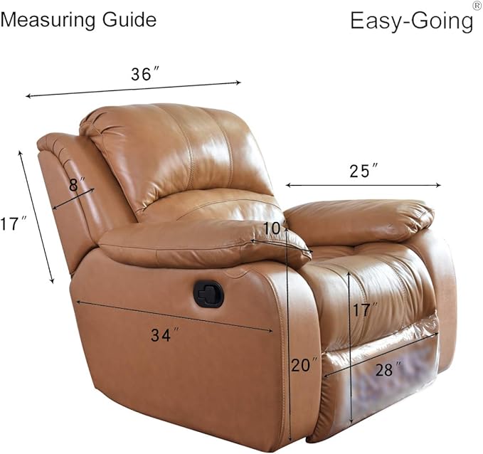 Easy-Going Oversized Recliner Cover Reversible Couch Cover Sofa Cover for Living Room Water Resistant Furniture Protector with Elastic Straps for Pets Dog (Oversized Recliner, Chocolate/Ivory)