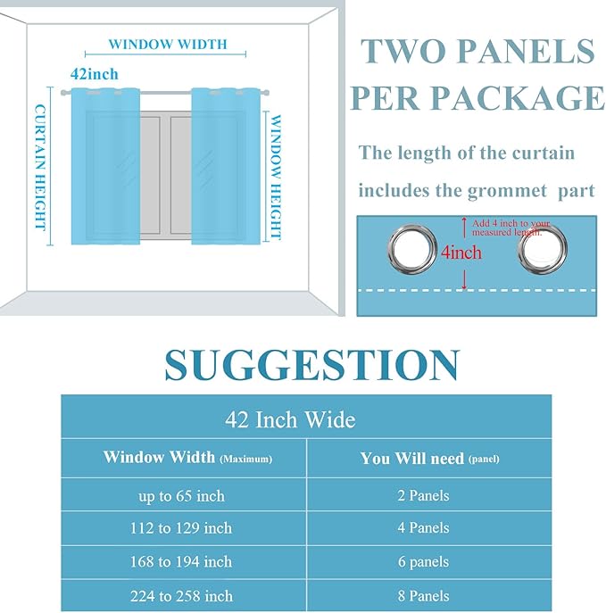 Estelar Textiler Yellow and Black Ombre Blackout Curtains 54 Inch Length, Full Room Darkening Gradient Drapes for Kitchen, Thermal Insulated Grommet Curtains for Short Window, 42Wx54L,2 Panels