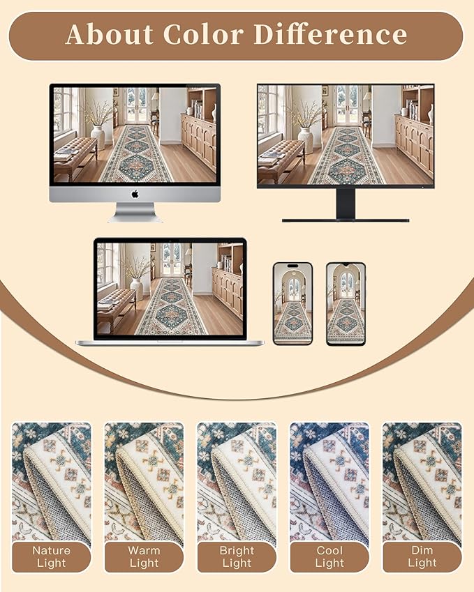 Madane Washable Area Rug 2x3, Small Entryway Rug Non-Slip Vintage Door Mat Indoor Entrance, Low Pile Floor Carpet for Inside Front Door Bedroom Kitchen Entry Laundry (2'x3', Navy Blue)