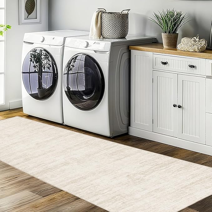 Hallway Runner Rug 3x6 - Washable Kitchen Rugs Non Slip,Stain Resistant Entryway Rug Runner Abstract Soft Runners for Hallways,Dining Living Room Bedroom