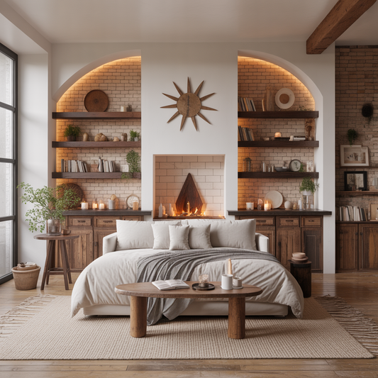 🪵 Rustic Modern Home Decor Ideas That Feel Warm and Luxurious (2026)