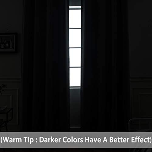 Yakamok Extra Wide Blackout Curtain for Sliding Glass Door, Grommet Thermal Insulated Room Divider Curtain 100W x 84L inch, Room Darkening Patio Curtain,8.3ft Wide x 7ft Tall, 1 Panel,Lilac