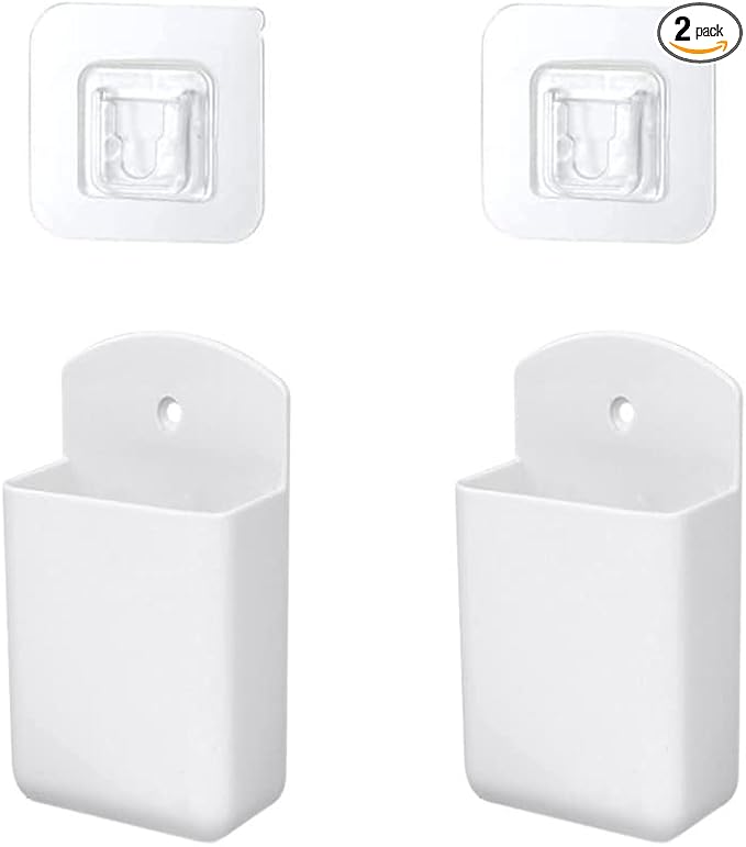 Wall Mount Remote Control Holder, Air-Conditioner & TV Remote Organizer Caddy by Mewuthede