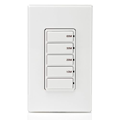 Leviton Countdown Switch for bathroom household lights, 10-20-30-60 min - Image 11
