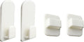 Wall Mount Remote Control Hanger 4 Pcs Self Adhesive Hook Set Holder by Unknown