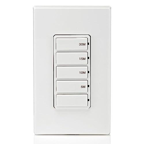 Leviton Countdown Switch for bathroom household lights, 5-10-15-30 min - Image 13