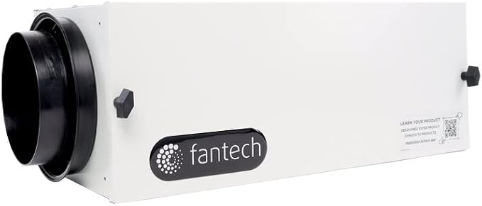 Fantech FB 6 In-line Filter Box w/MERV 12 Filter 6" Duct by FANTECH