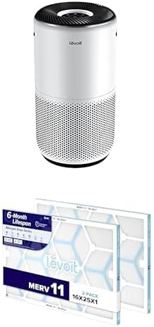 LEVOIT Air Purifiers for Home Large Room Core 400S-P, MERV 11, 6-Month Pleated by Unknown
