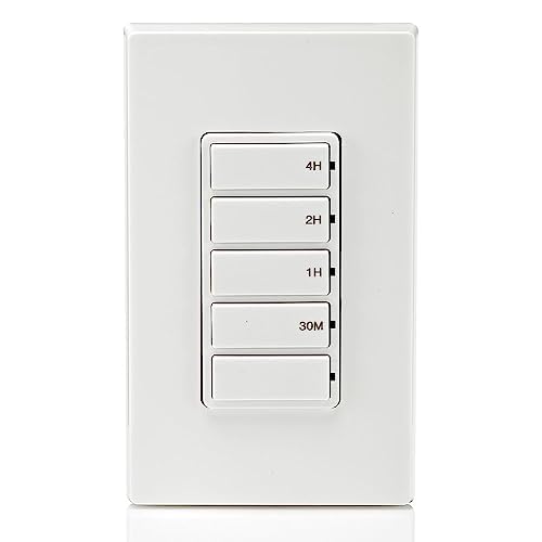Leviton Countdown Switch for lights, pool pumps, 30 min, 1-2-4 hour, Neutral - Image 11