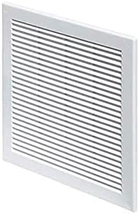 Awenta 10" x 10" Inch Square Plastic White Ventilation Grille by Awenta