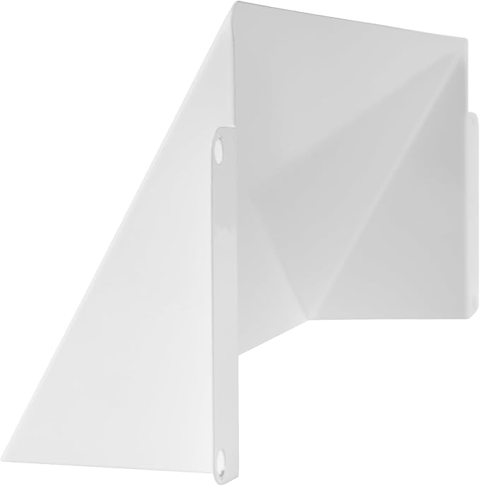 Repa Market 10 x 3 Inch White Galvanized Steel Vent Cover - Image 9