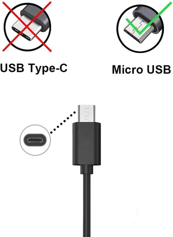 5V Adapter + Mirco USB for LABCHARGE Ionic1611k Ionic Air Purifier DC 5.0V - Image 3