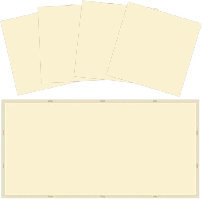 Wiooffen 4 Pcs Fluorescent Light Covers by Wiooffen