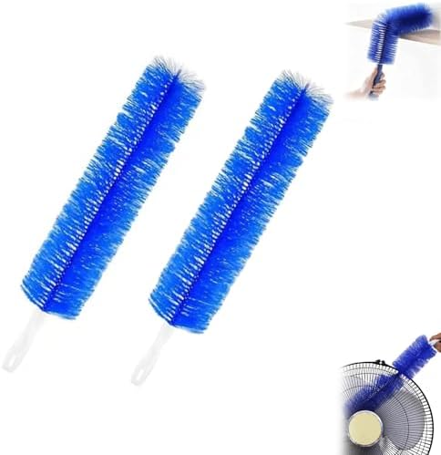 Bendable Microfiber Head, Reusable Dust Remover, Fan Cleaning Brush Washable by Unknown