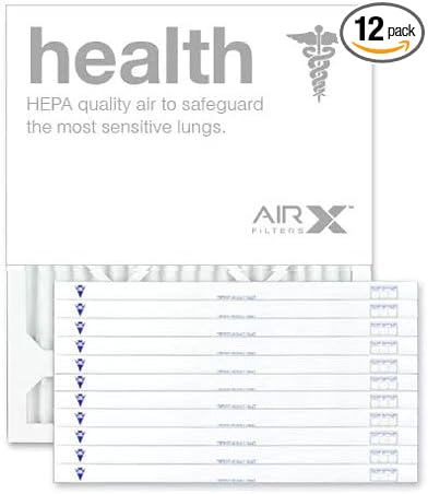 AIRx Filters 20x22x1 Air Filter MERV 13 Pleated HVAC AC Furnace Air Filter by AIRXFILTERSWICKEDCLEANAIR