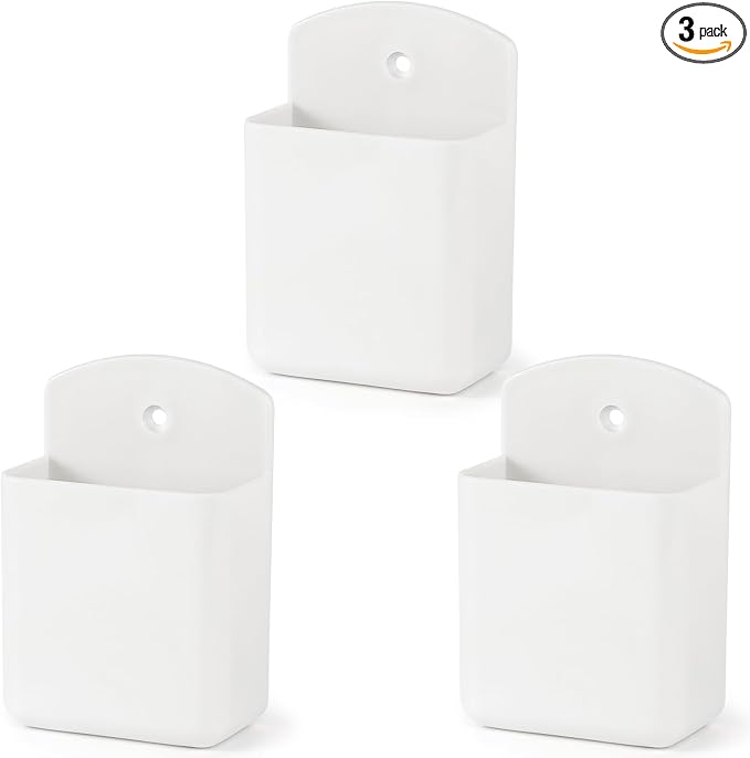 3 Pack Remote Control Holder, TV & Wall Pen Storage Accessories by VACONICO