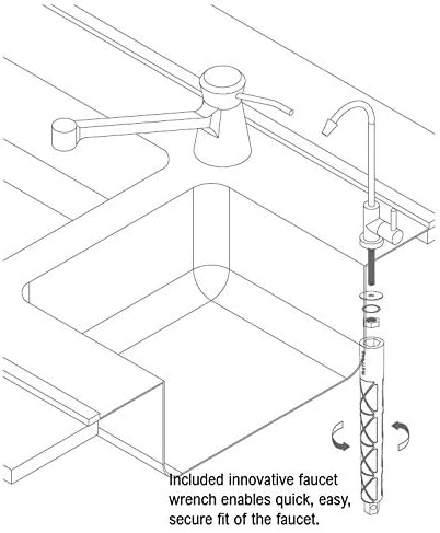 Metpure Non-airgap NSF Certified RO Faucet Reverse Osmosis Drinking Water - Image 6