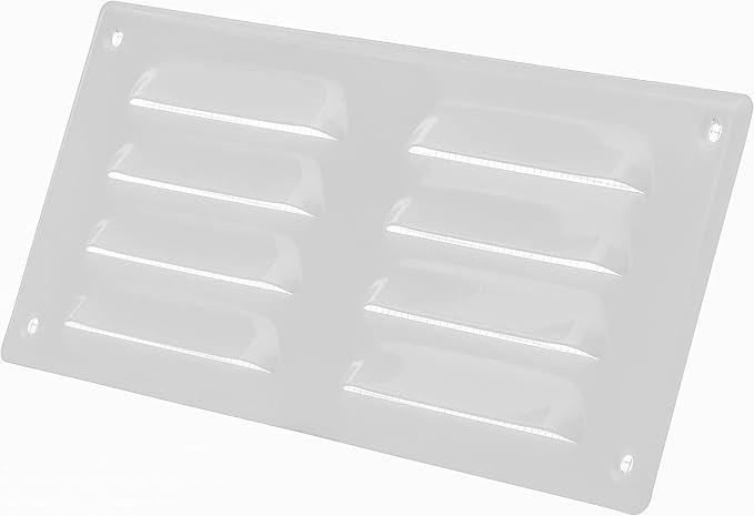 Repa Market 10" x 4" Inch Scratch Resistant White Air Vent Cover - Image 7