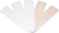 Ciata 52-Inch White/Bleached Oak Ceiling Fan Replacement Fan Blades-5 Pack by Ciata