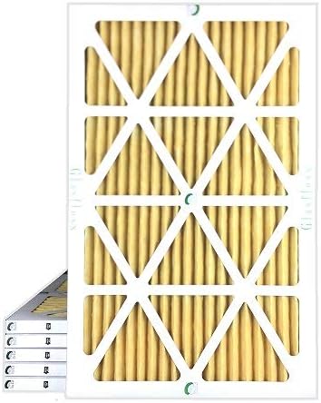 Glassfloss 16x25x1 MERV 11 AC & Furnace Air Filters. Box of 6. Actual Size: - Image 4