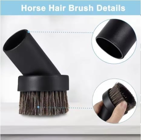 2PCS Round Dust Brush For Shark Vacuum Attachment - Image 3