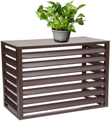 Aluminum Air Conditioner Cover, Privacy Fence Screen, Outdoor Condenser by Unknown