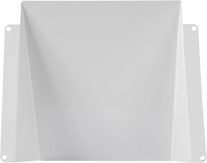 Repa Market 6 x 6 Inch White Galvanized Steel Vent Cover - Image 9