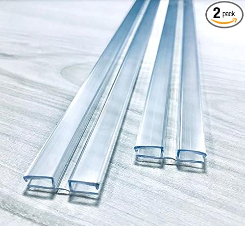 Heavy Duty Piano Hinge 3/16" or 1/8" 36 inch, 2 Pack by DistinctAndUnique