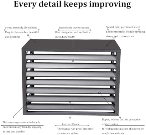 Aluminum Air Conditioner Cover Exterior Air Conditioning Unit Cover Air - Image 4