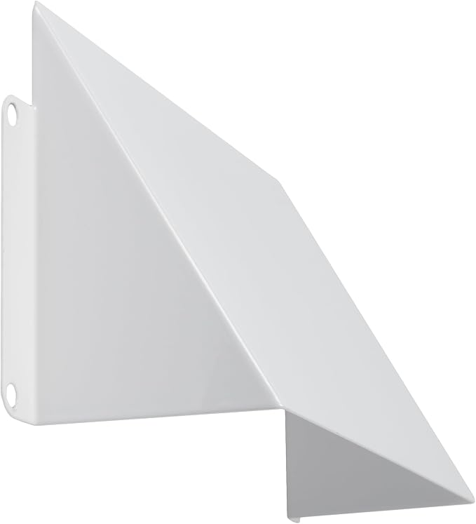 Repa Market 5.5 x 3 Inch White Galvanized Steel Vent Cover - Image 7