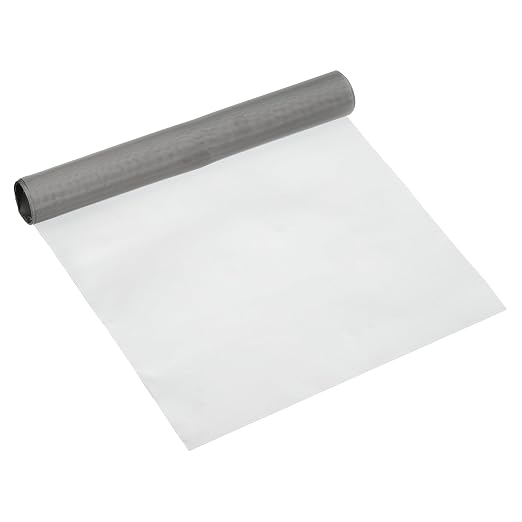 PATIKIL 40" L x 10" W Woven Wire Mesh, 250 Mesh 316L Stainless Steel Air Vent by PATIKIL