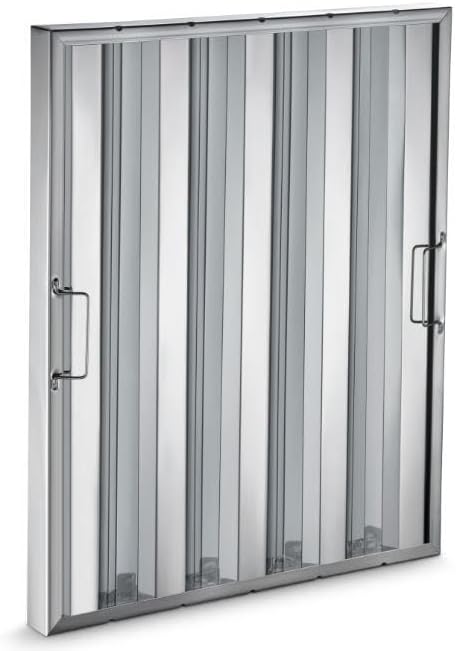Kratos Commercial Hood Filter 25" x 20" x 2", Stainless Steel by Kratos