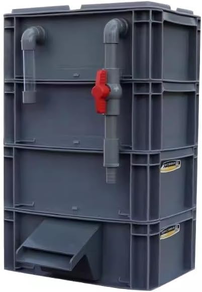 GRRICEPL Fish Tank Filter Box, Waterfall Bio-Filtration Aquarium, Turtle Tank by GRRICEPL