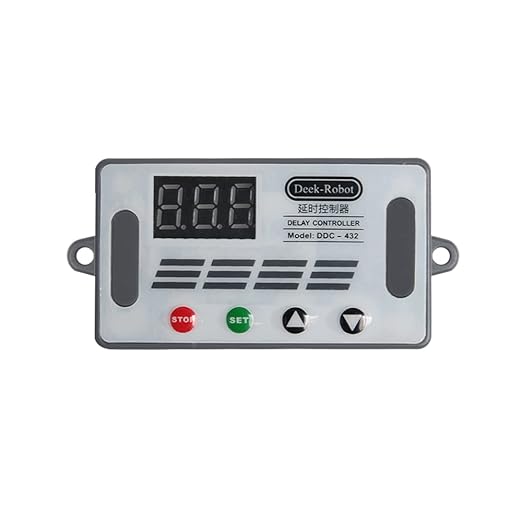 Acxico 1 pcs DC 5V 12V 24V Digital LED Cycle Timer Delay Switch Turn ON/Off by Acxico
