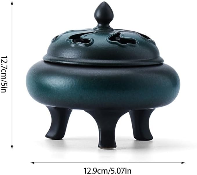 Incense Holder Ceramic Incense Burner Indoor Zen Point Incense Burner Retro - Image 2