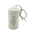 50UF MFD CBB60 Motor Run Capacitor 250VAC Volts Round Cylinder 2 Wires by Resilora