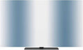 Modern Blue White Gradient Indoor TV Cover, Elastic TV Screen Protector by Unknown