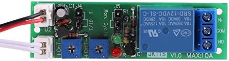 Adjustable Timer Relay Module DC 5V-24V Cycle Delay - Image 2