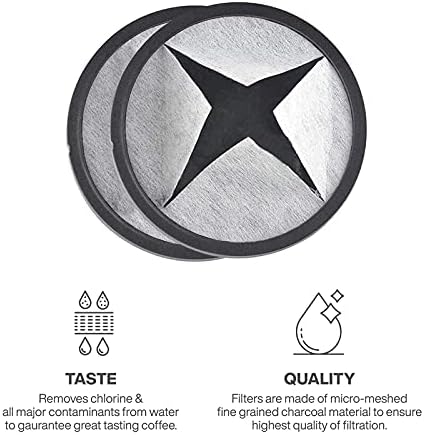 12-Pack Replacement Charcoal Water Filter Discs - Image 3