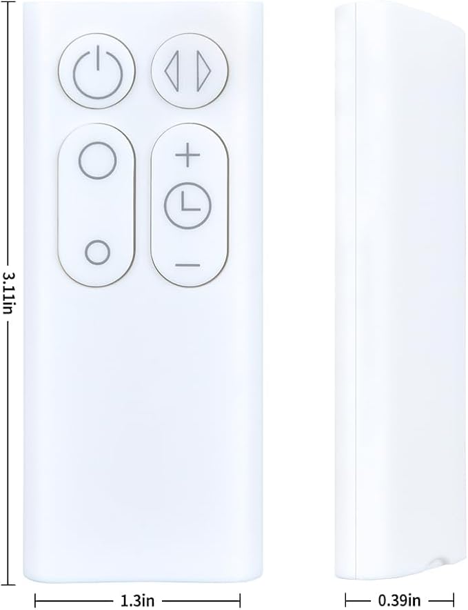 PZL eplacement Remote Control for Dyson Fan AM06 AM07 AM08, Part NO.965824-01 - Image 7