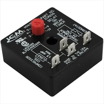 ICM Controls ICM206B Delay-on-Break Timer | Adjustable 3–10 Minute Anti-Short by ICMControls