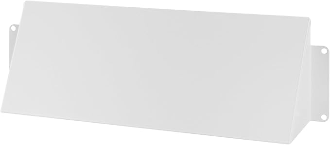 Repa Market 10 x 3 Inch White Galvanized Steel Vent Cover by RepaMarket