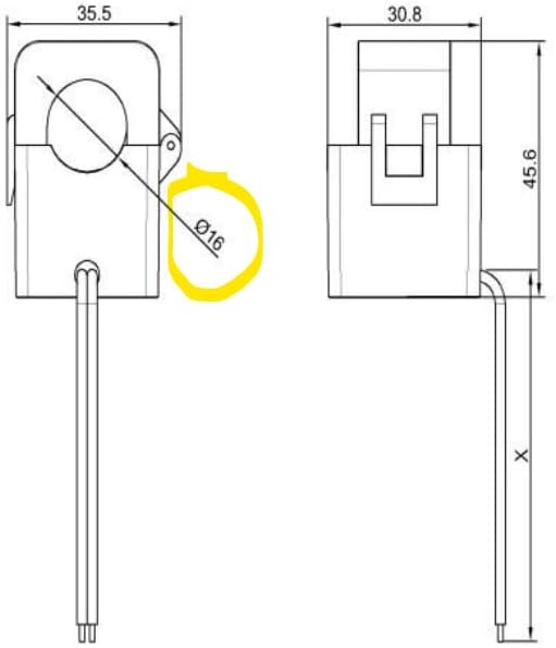 Smart Home Energy Monitor with 2 x 120A CTs, Live Electricity Usage Tracking - Image 9