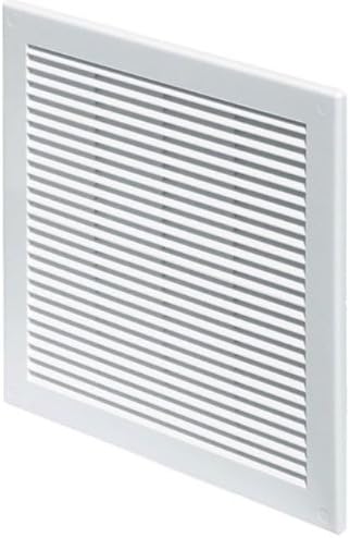 Awenta 6" x 6" Inch Square Plastic White Ventilation Grille - Image 4