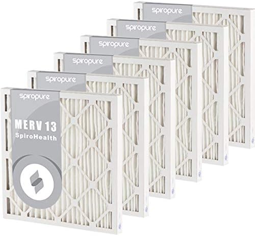 SpiroPure 24x28x2 MERV 13 Pleated Filter Air Filters by SpiroPure