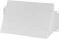 Repa Market 5.5 x 3 Inch White Galvanized Steel Vent Cover by RepaMarket