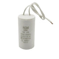 10UF MFD CBB60 Motor Run Capacitor 250VAC Volts Round Cylinder 2 Wires by Resilora