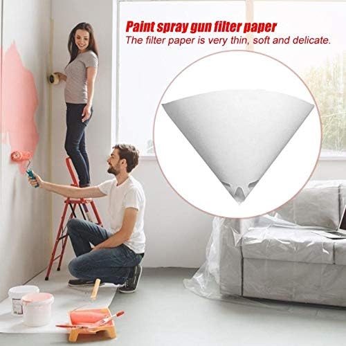 200PCS Paper Paint Strainers - Image 7
