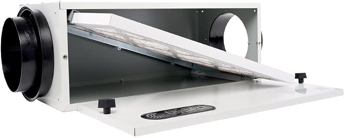 Fantech FB 6 In-line Filter Box w/MERV 12 Filter 6" Duct - Image 2
